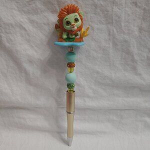 Disney Doorable- Translucent Mufasa- Handmade Beaded Pen